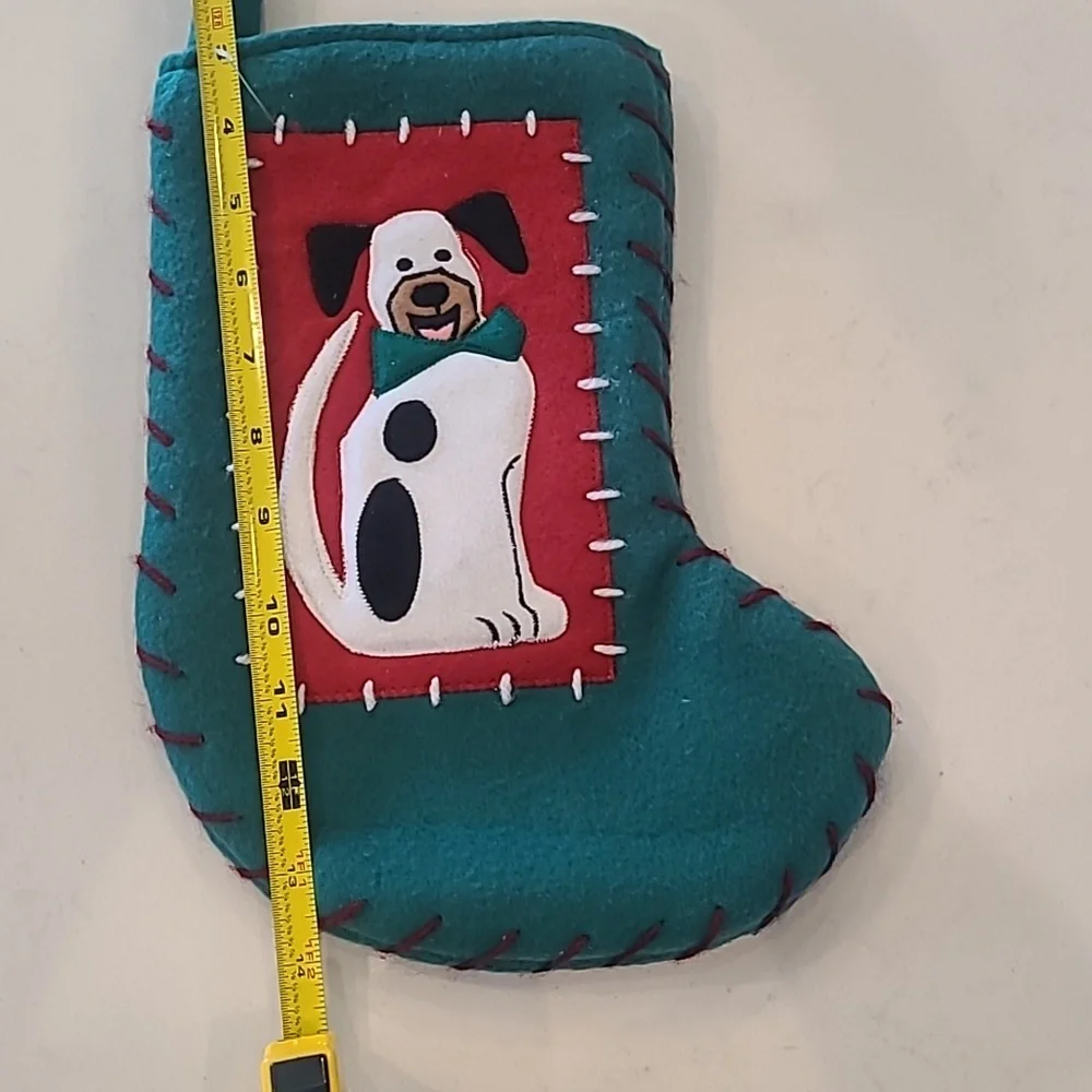 NWOT  Dog Christmas Stocking